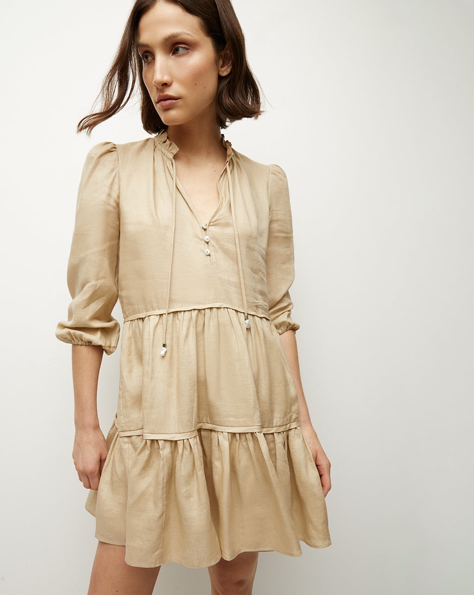 HAWKEN LINEN DRESS - 2
