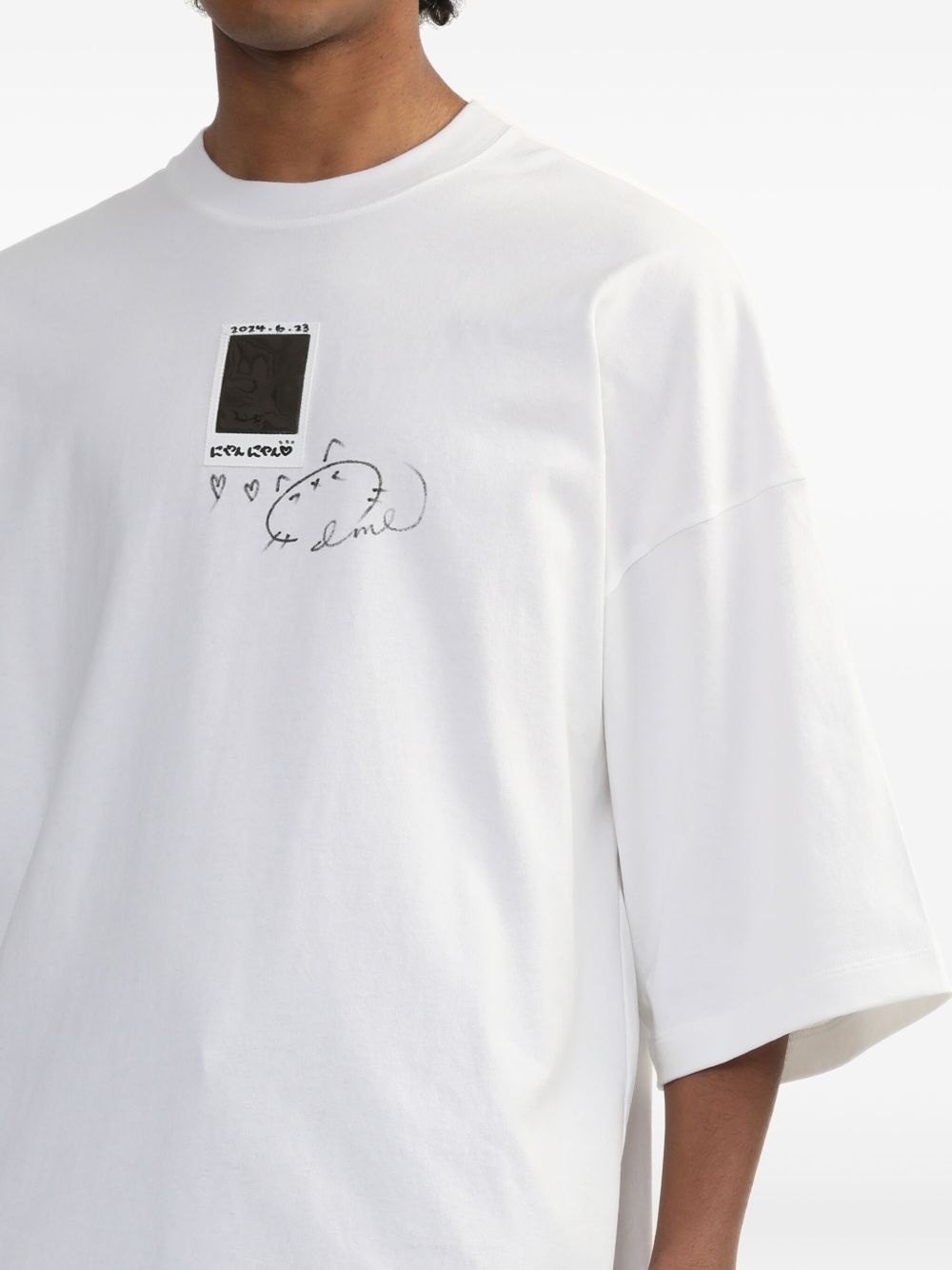 logo-print T-shirt - 5