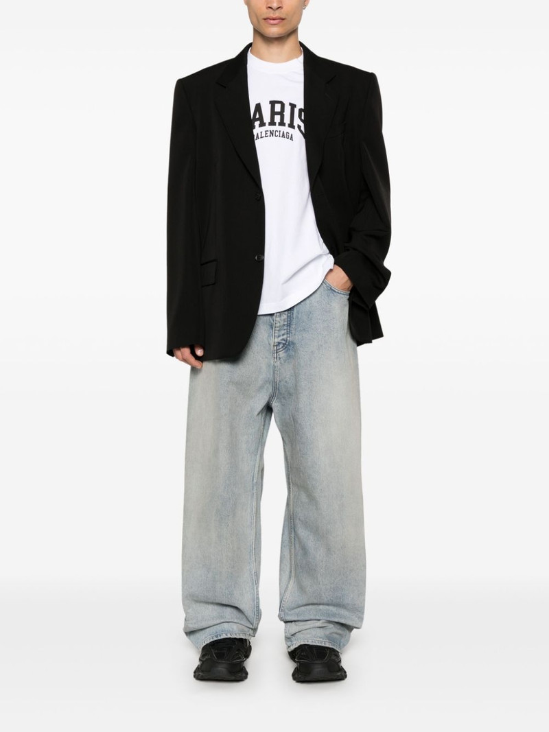 BALENCIAGA twill blazer outlook