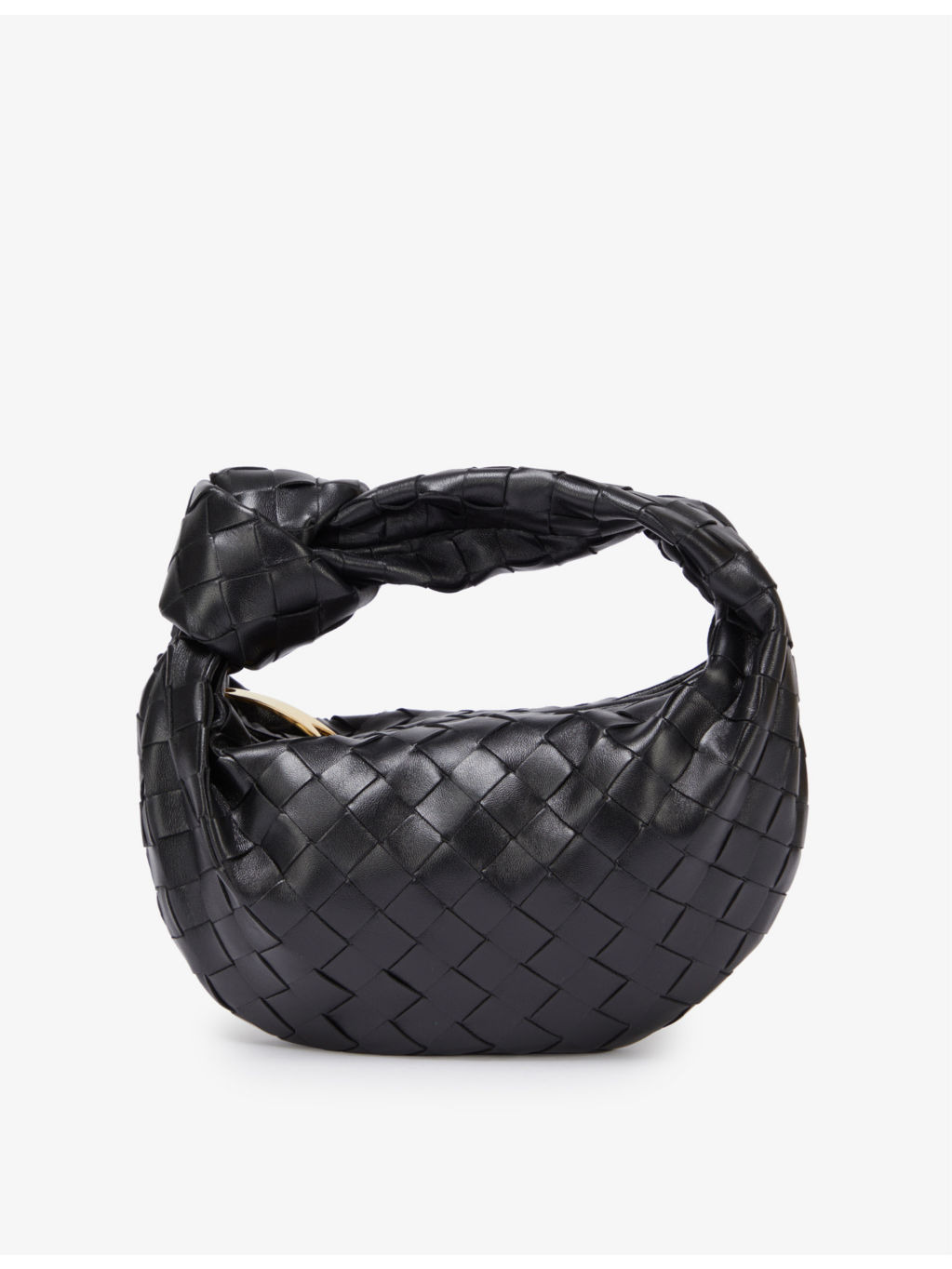 Mini Jodie Intrecciato leather top-handle bag - 1