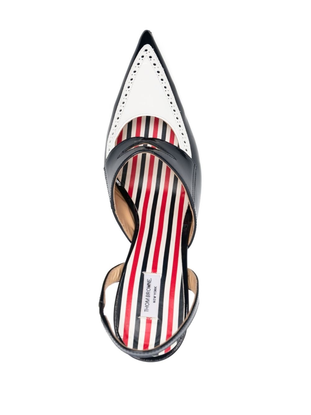 curved-heel 120mm leather pumps - 4