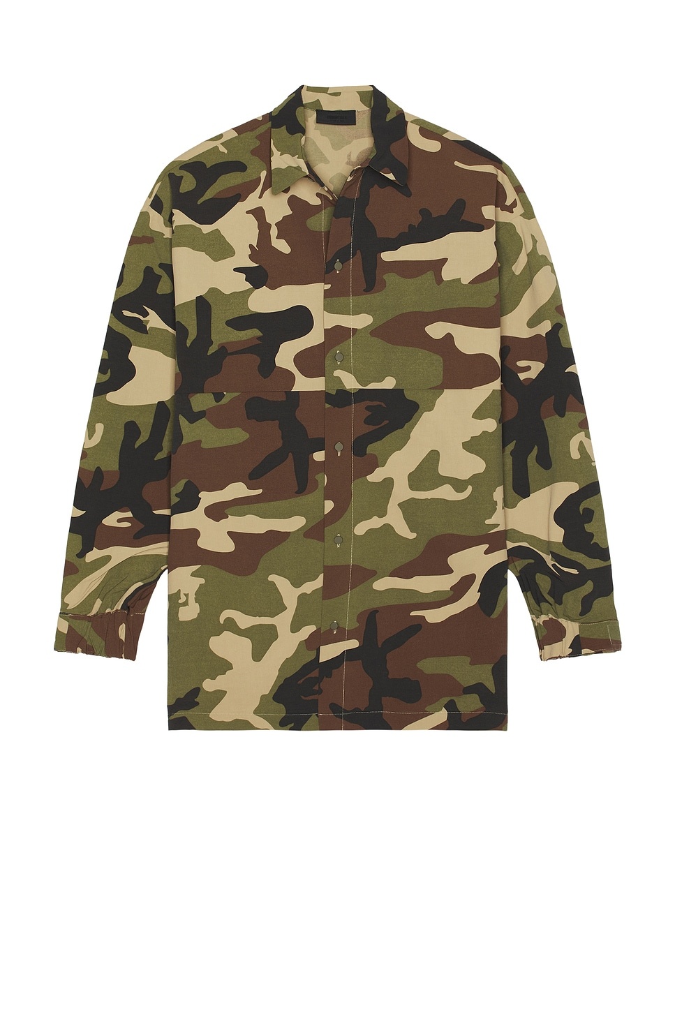 Military Nylon Overshirt - 1
