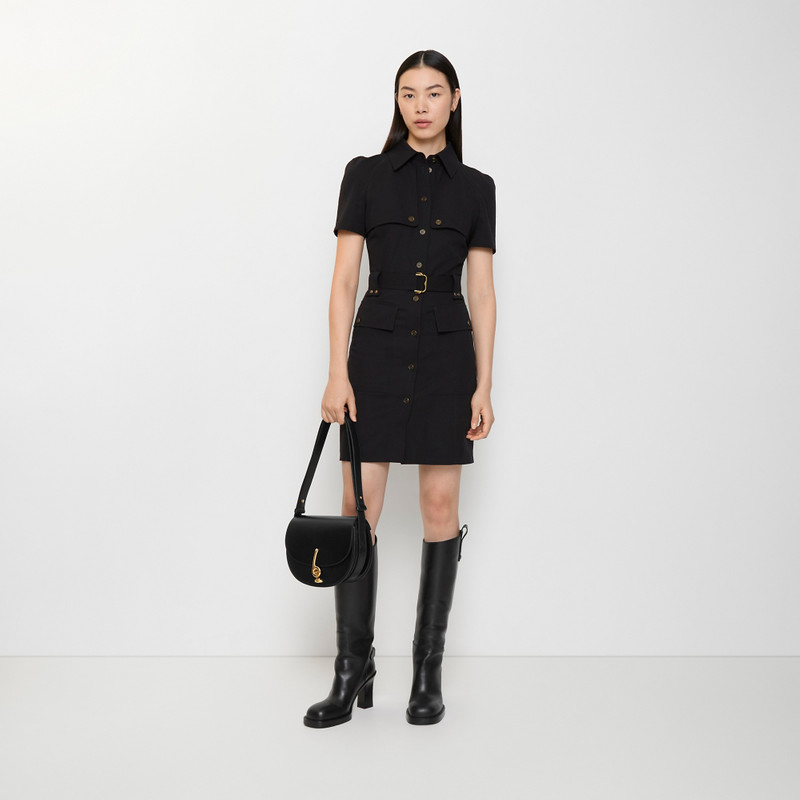 Burberry Wool Trench Dress outlook