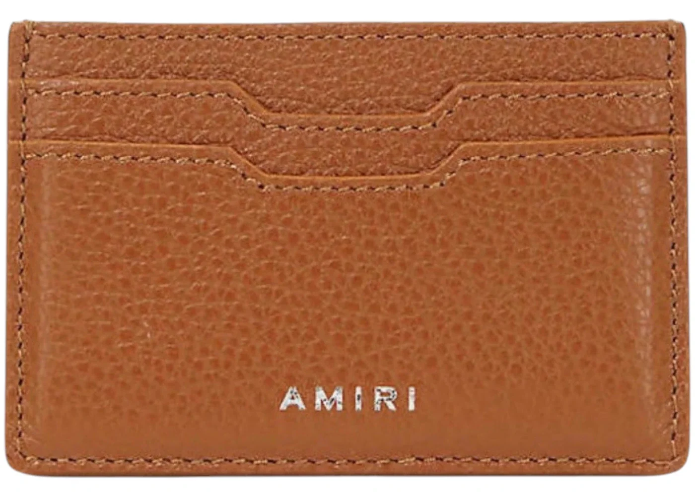 AMIRI Core Logo Card Holder Brown - 1
