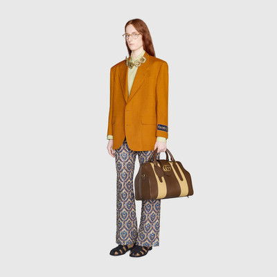 GUCCI Linen blend tailored jacket outlook