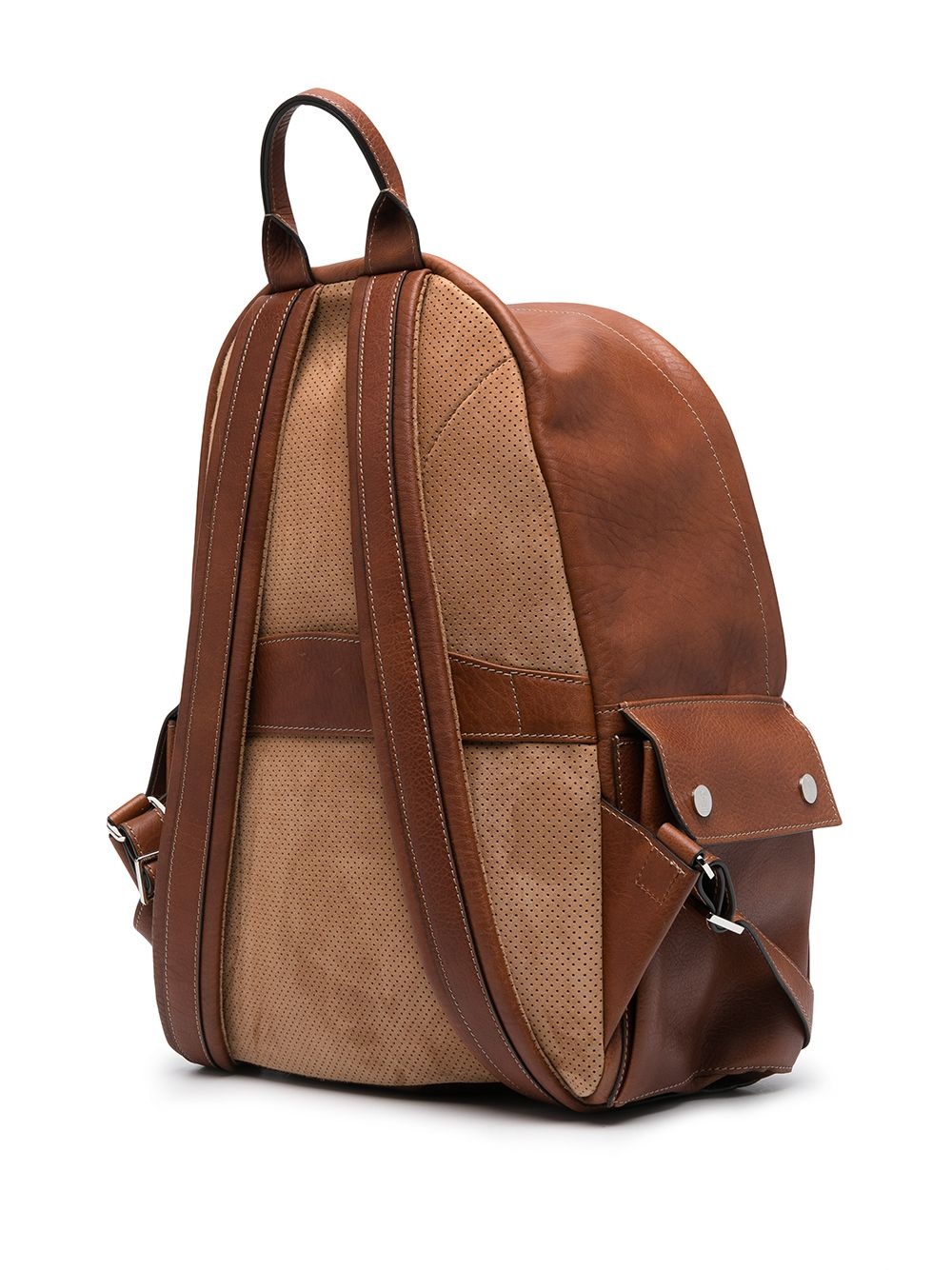 logo zipped backpack - 3