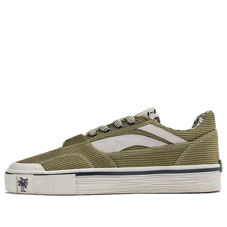 (WMNS) Li-Ning Skate Shoes x STEVEN HARINGTON 'Olive Green' AECR106-2 - 1