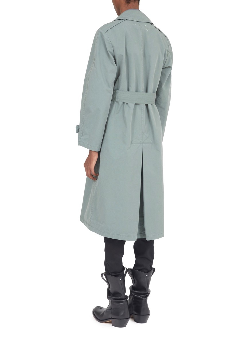 Double-breasted trench coat - 7