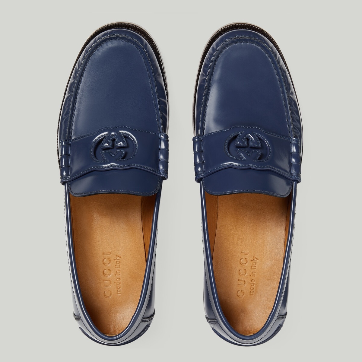 Men's Interlocking G mocassin - 5