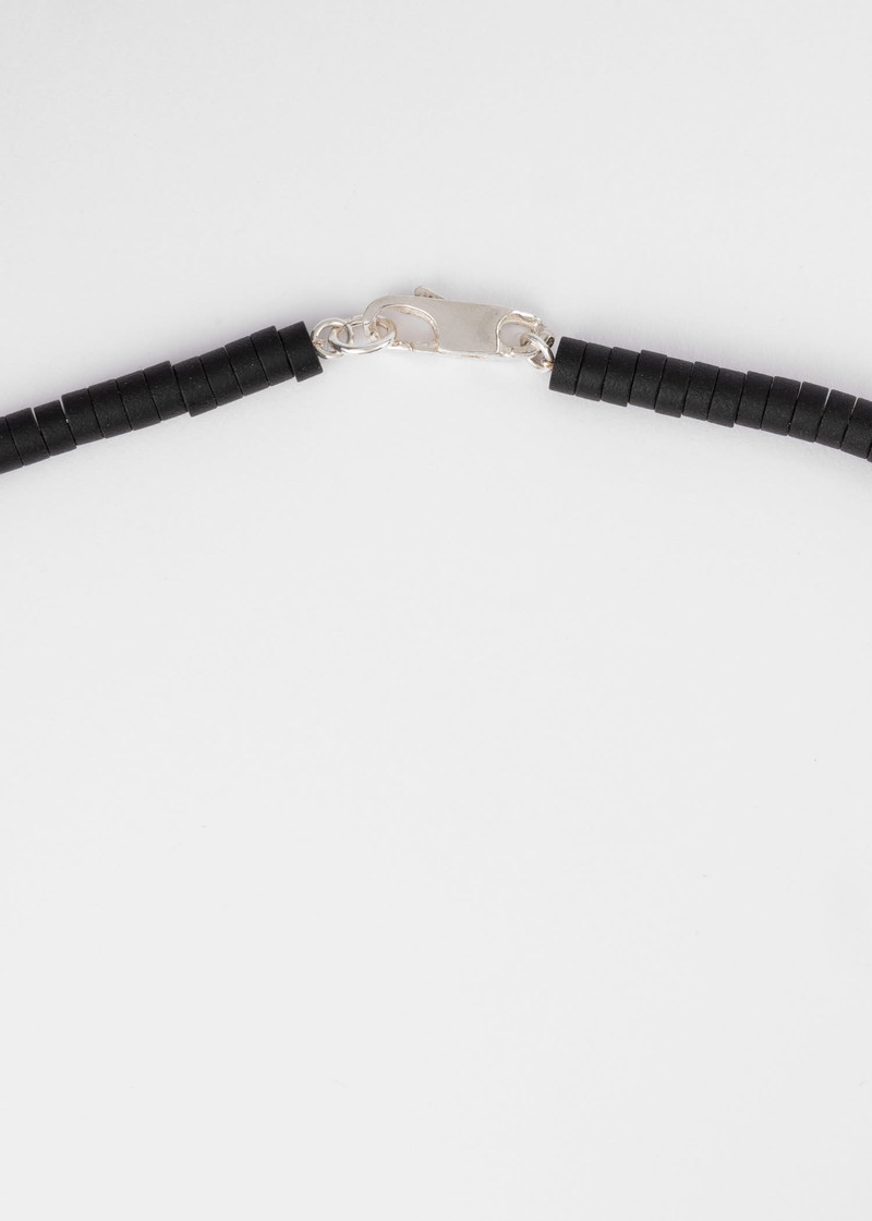 Paul Smith Hematite Bead Silver Necklace by Helena Rohner outlook