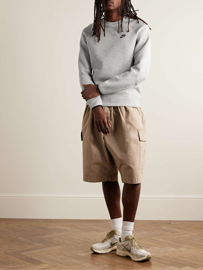 Nike Logo-Print Cotton-Blend Tech Fleece Sweatshirt outlook