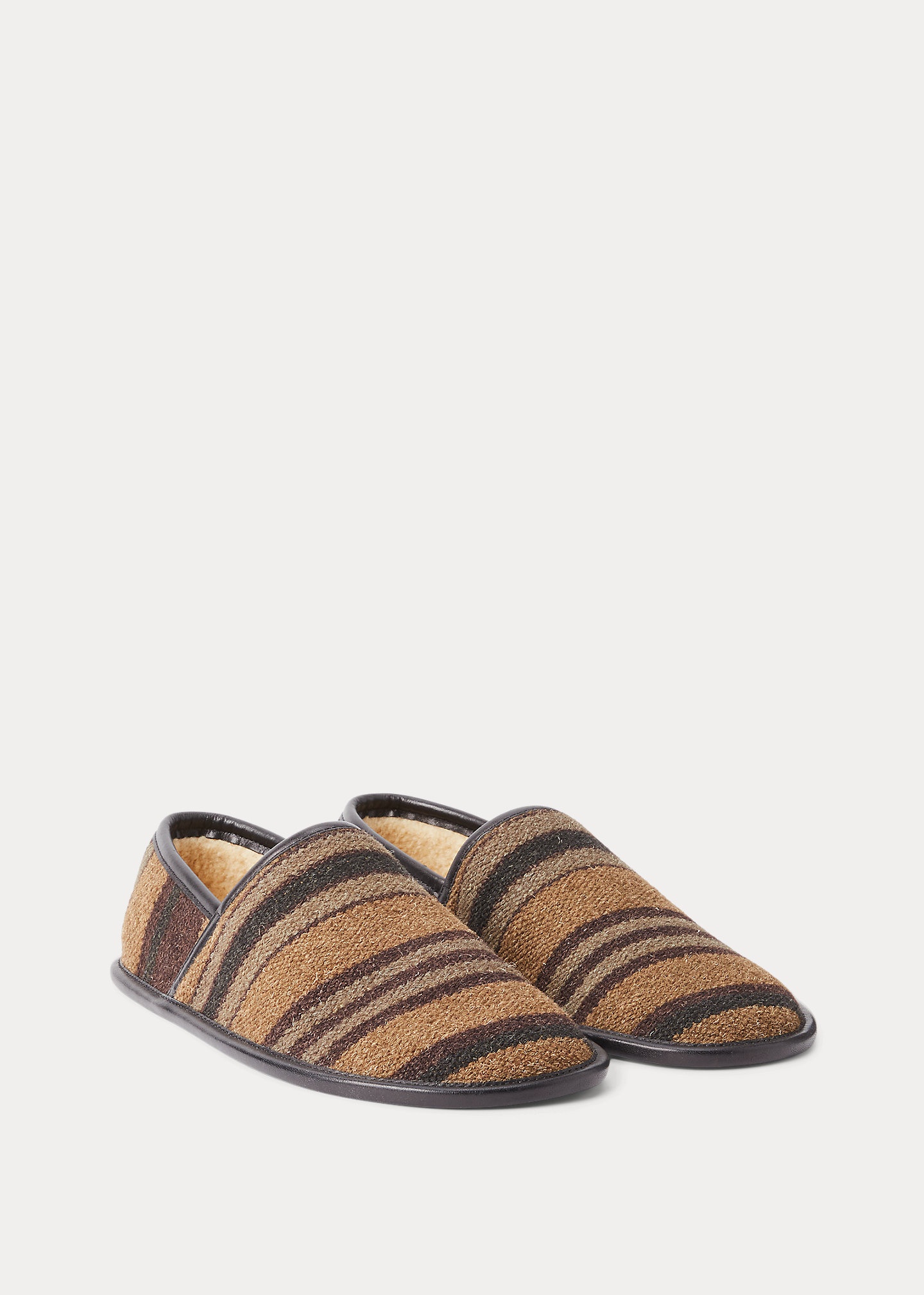 Shearling-Lined Handwoven Slipper - 2