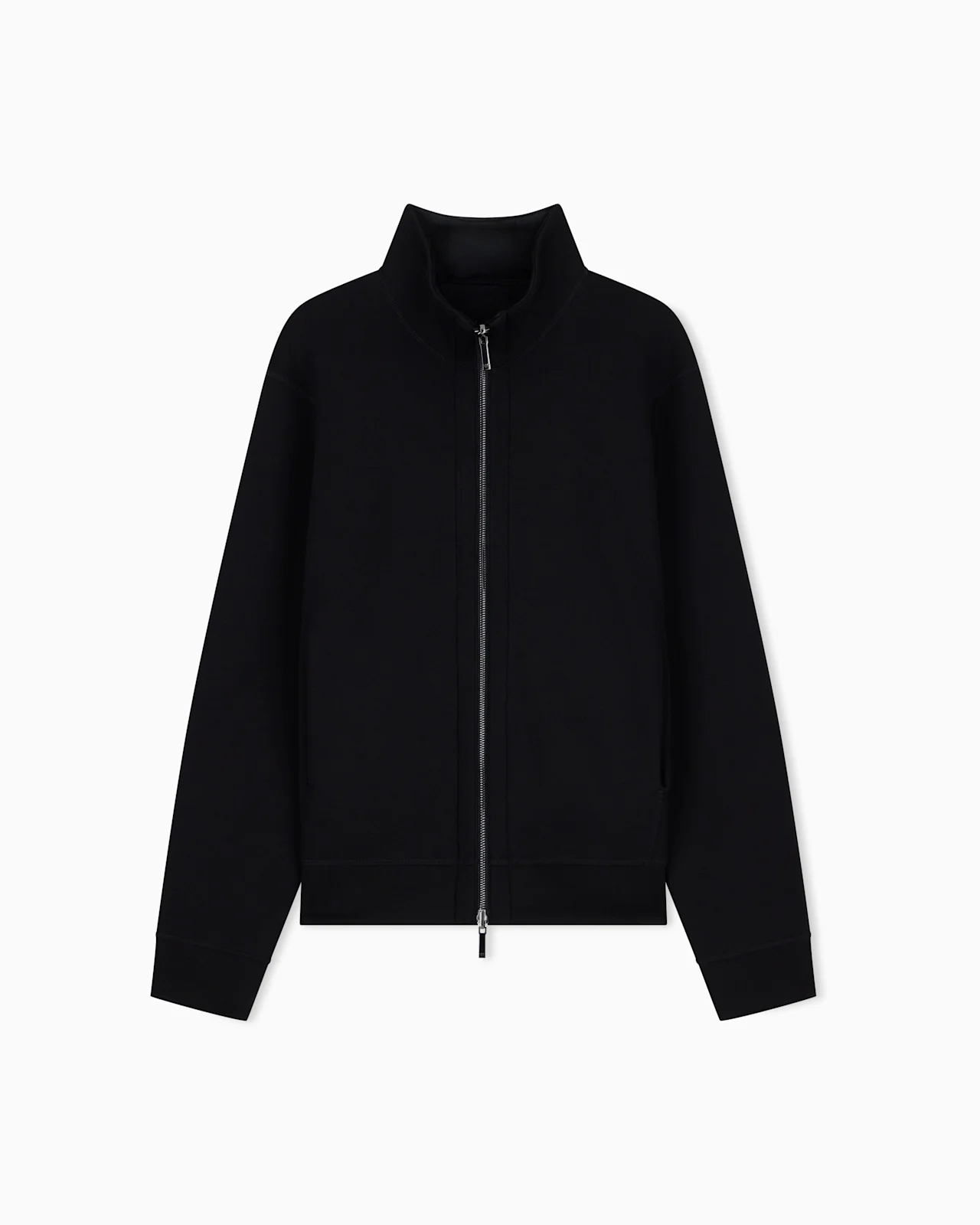 FULL ZIP LYOCELL CHENILLE SWEATSHIRT - 1