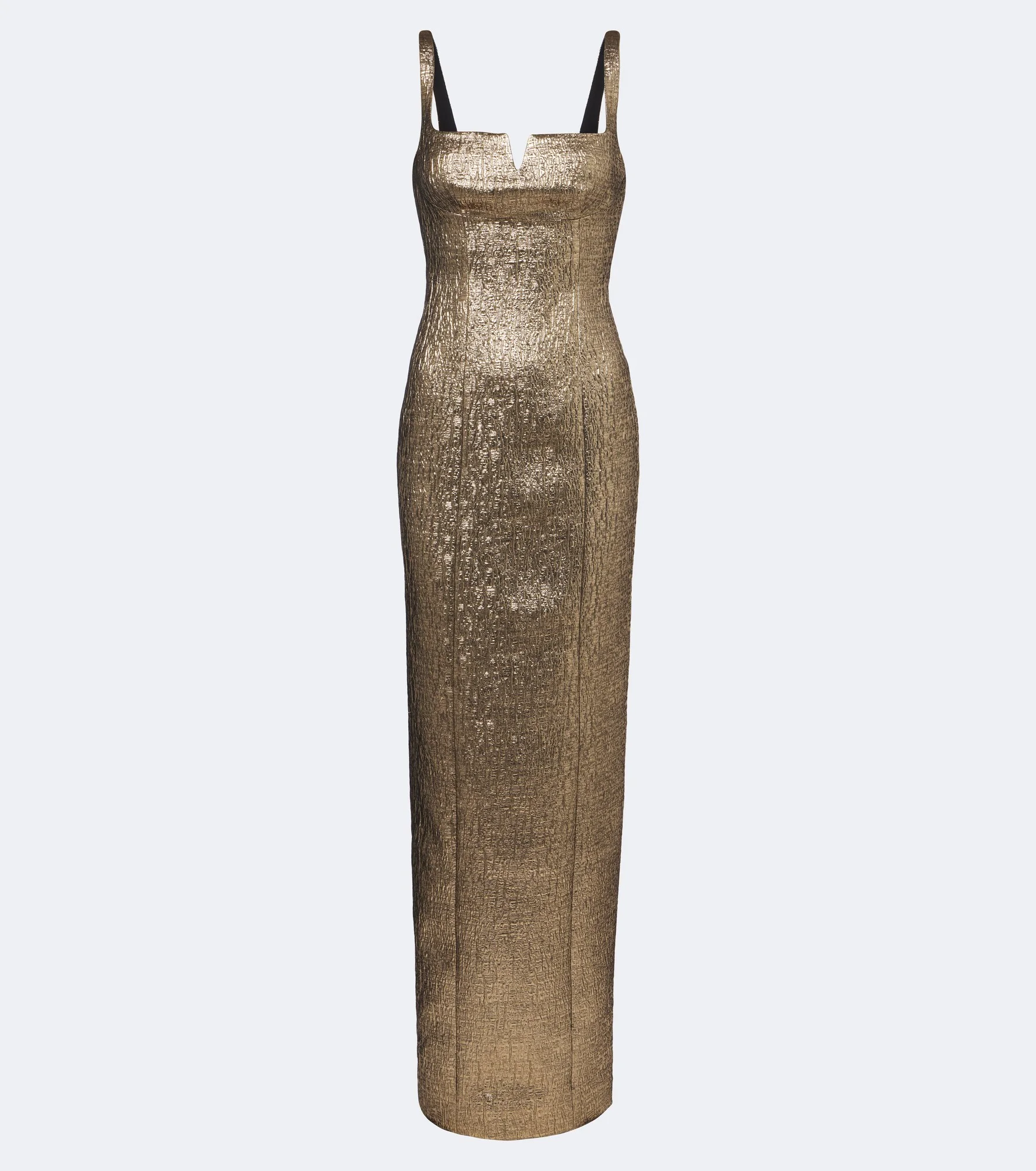 Lamé jacquard gown - 1