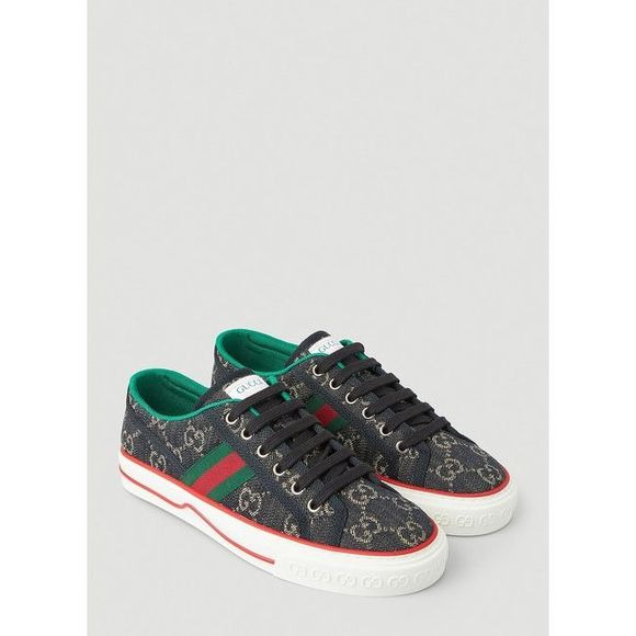 GUCCI Black 1977 Tennis In Sneakers - 4