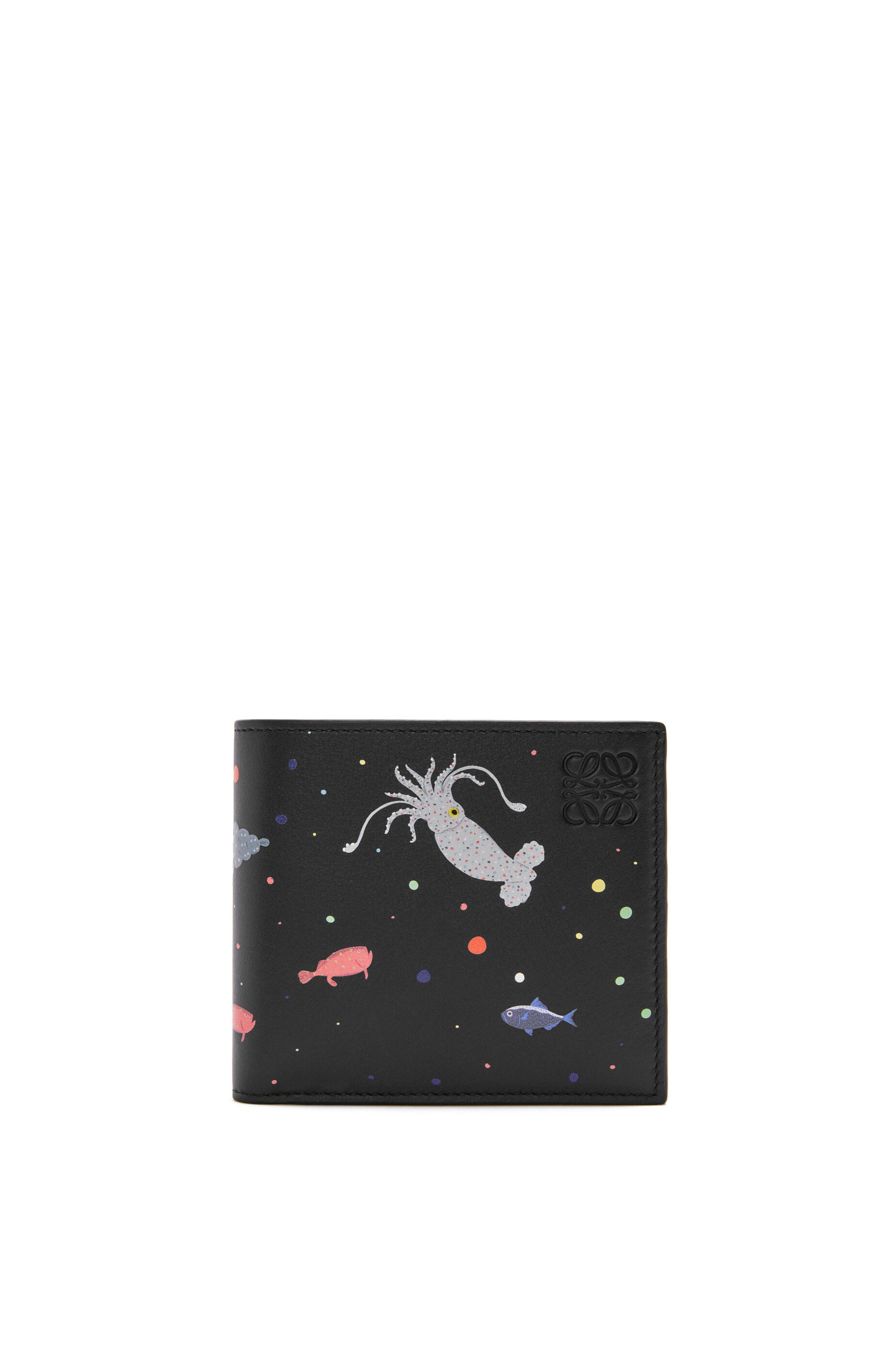 Deep Sea bifold coin wallet in nappa calfskin - 1