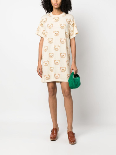 Moschino Toy-bear motif T-shirt dress outlook