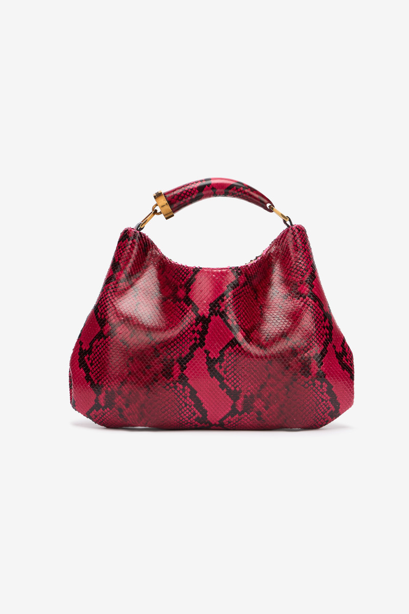 Python-Print Hobo Bag 1