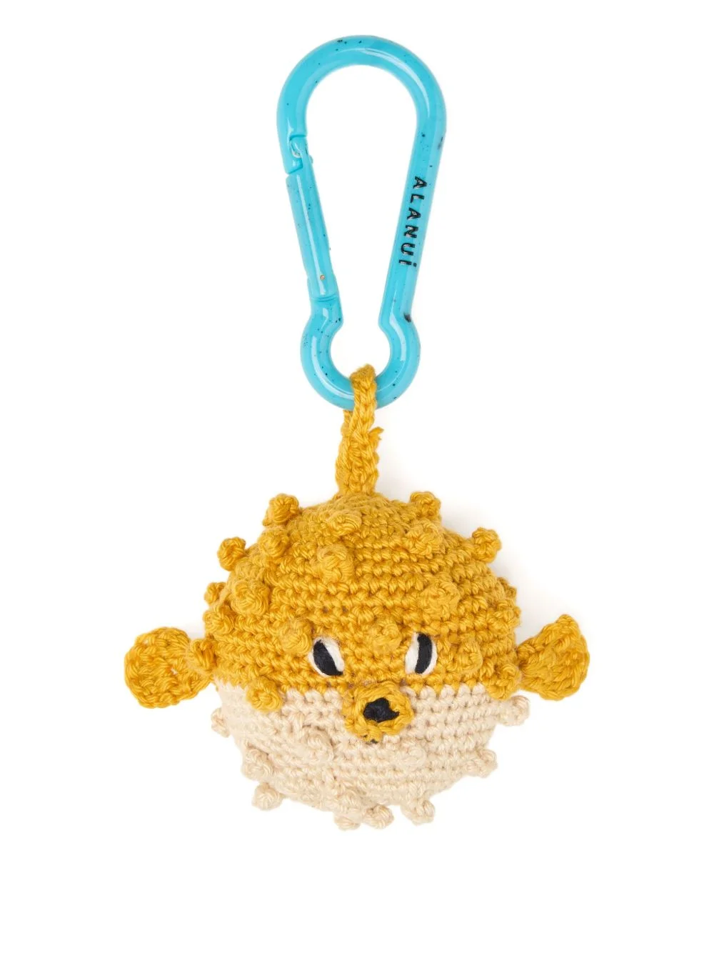 Puffer Fish crochet keyring - 1