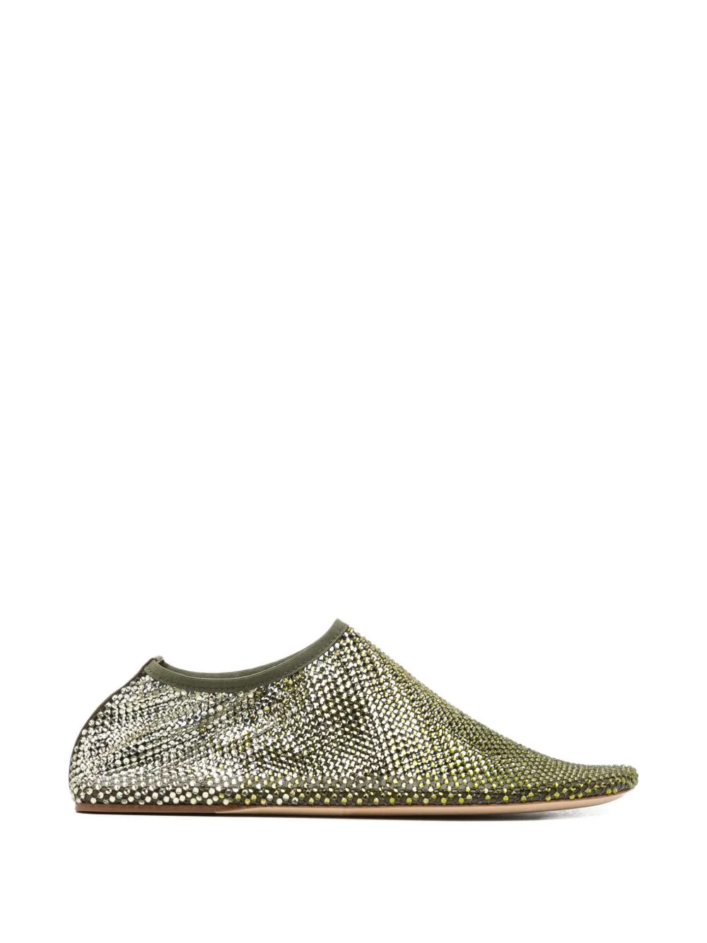 Minette crystal-embellished ballet flats - 1