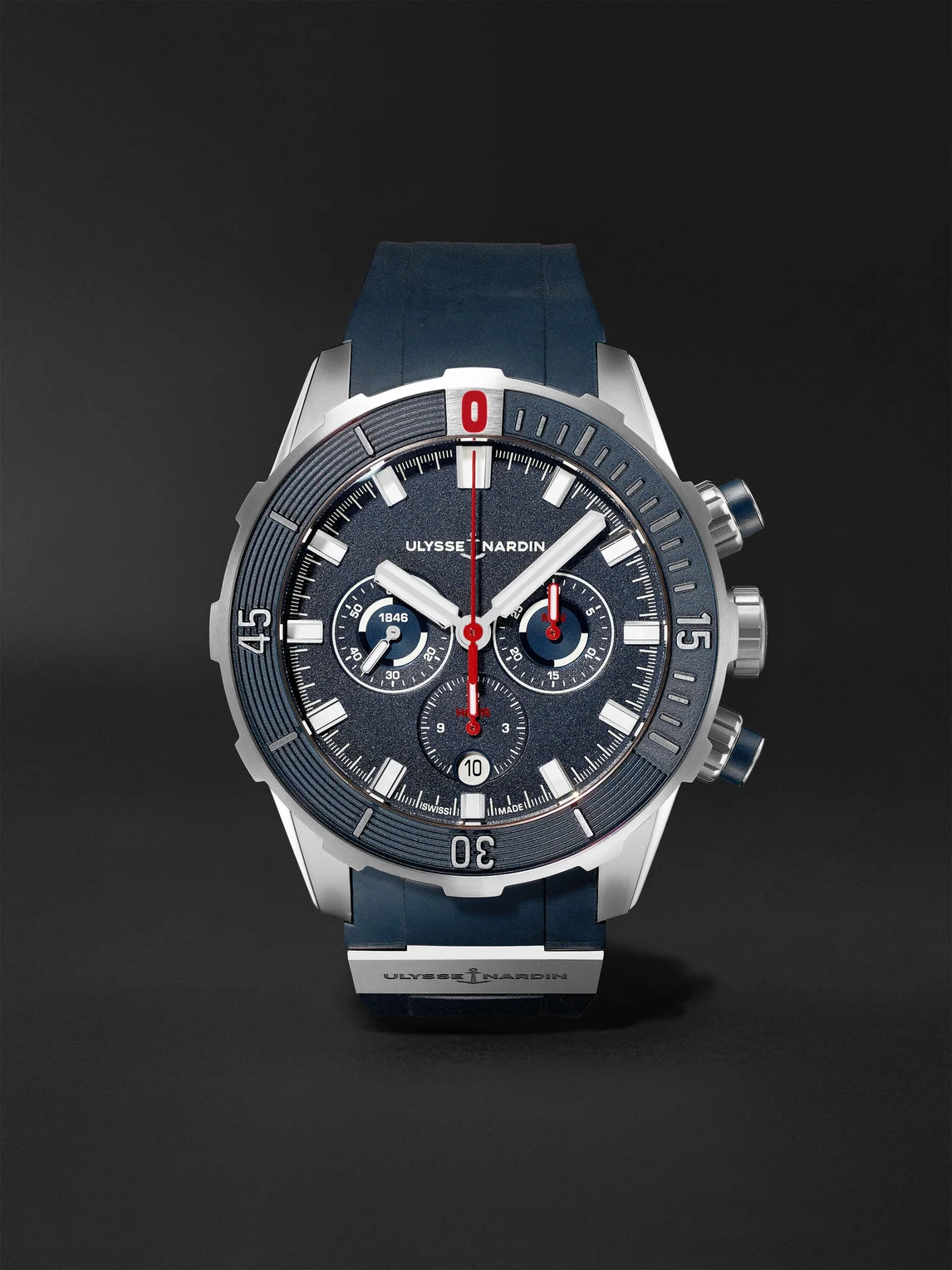 Diver Automatic Chronograph Titanium Watch, Ref. 1503-170-3/93 - 1