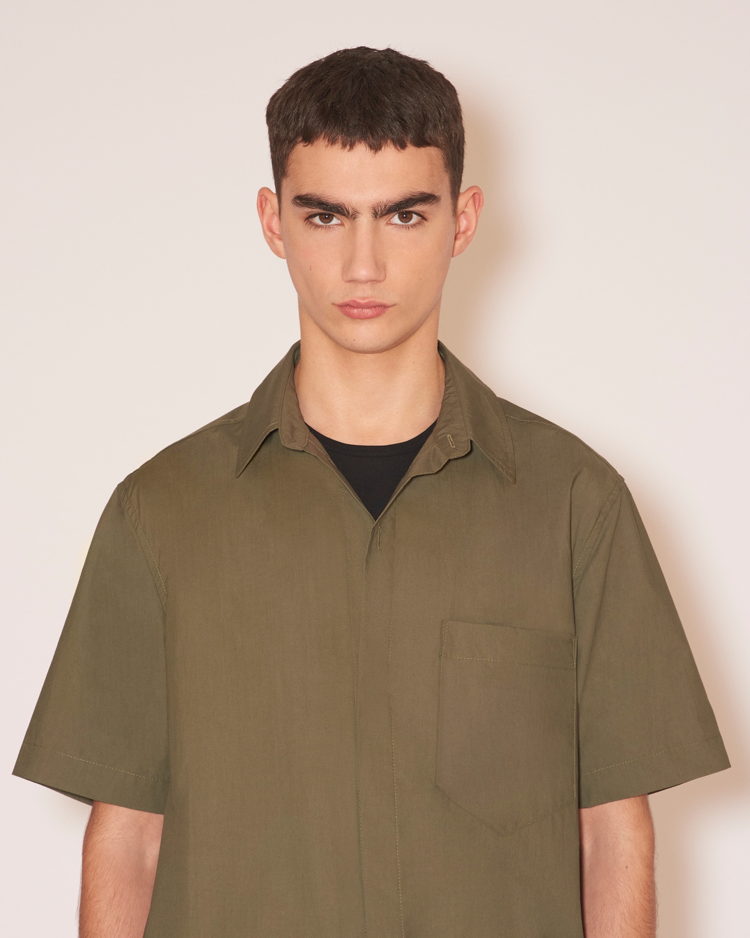 BENJA - Poplin jumpsuit - Olive - 6