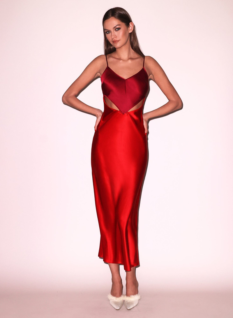 Scarlet Slip Dress 5