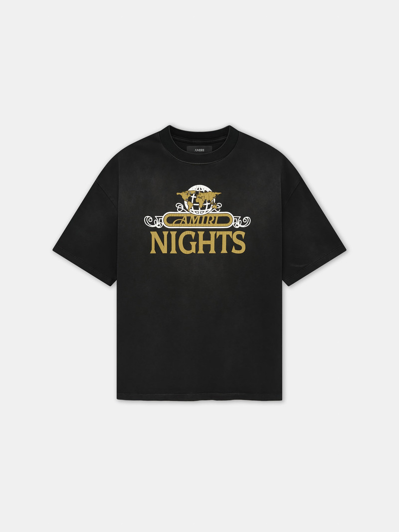 AMIRI NIGHTS OVERSIZED TEE - 1