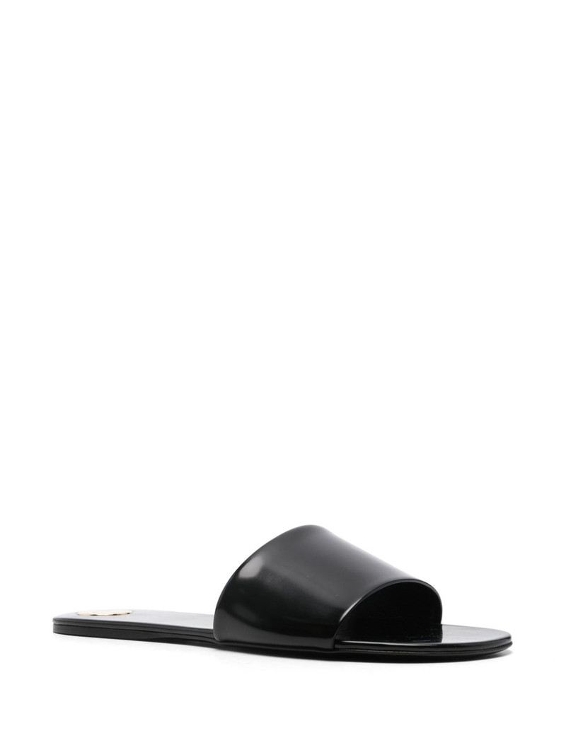 SAINT LAURENT Carlyle leather sandals outlook