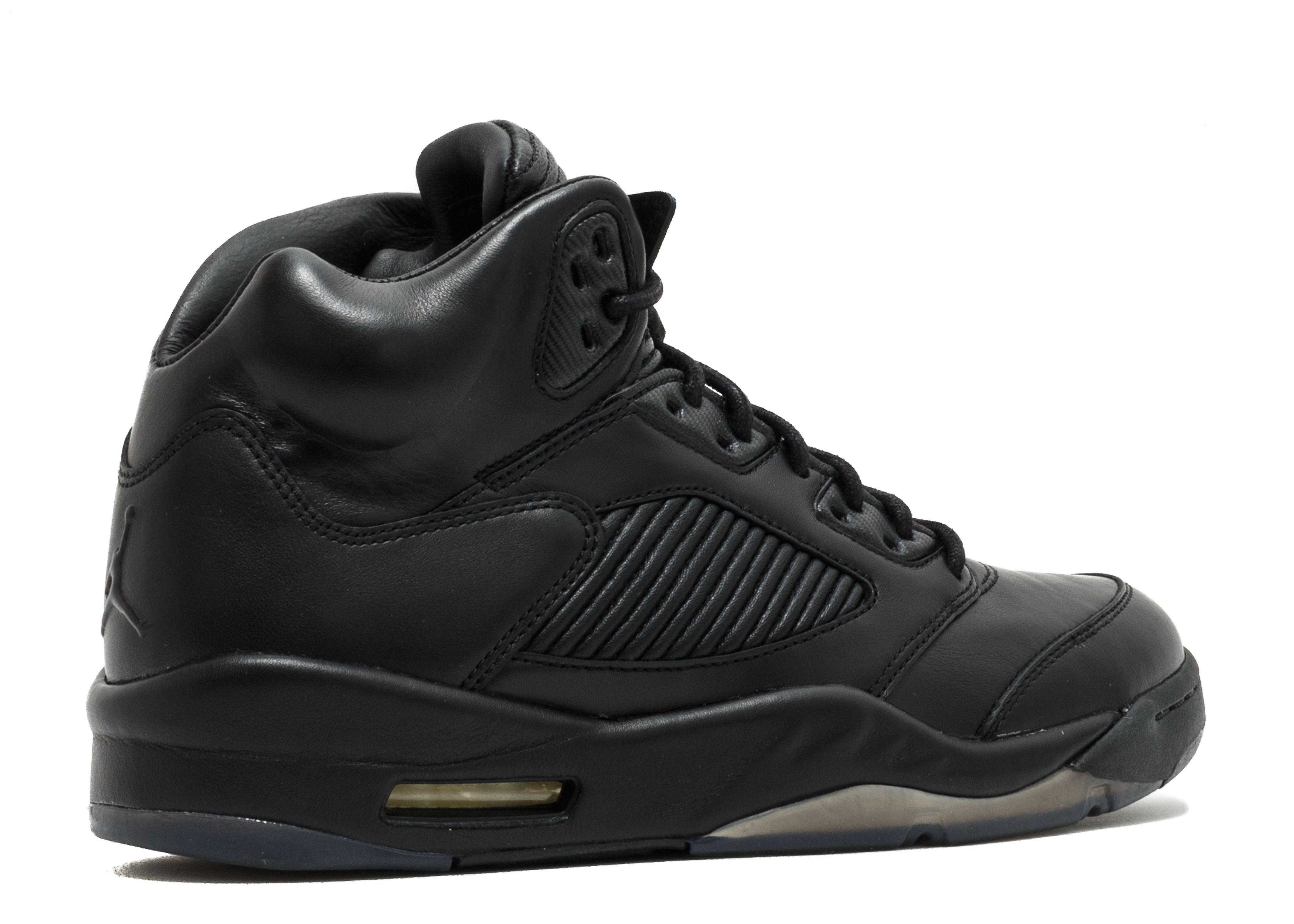 JORDAN 5 RETRO PREMIUM 'TRIPLE BLACK' - 3