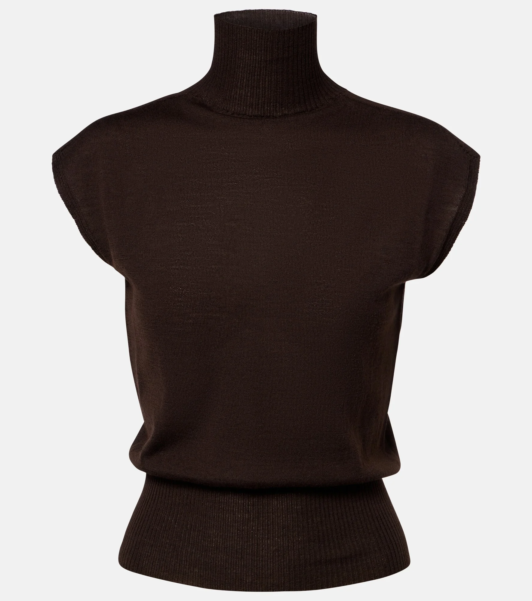 Virgin wool turtleneck sweater - 1