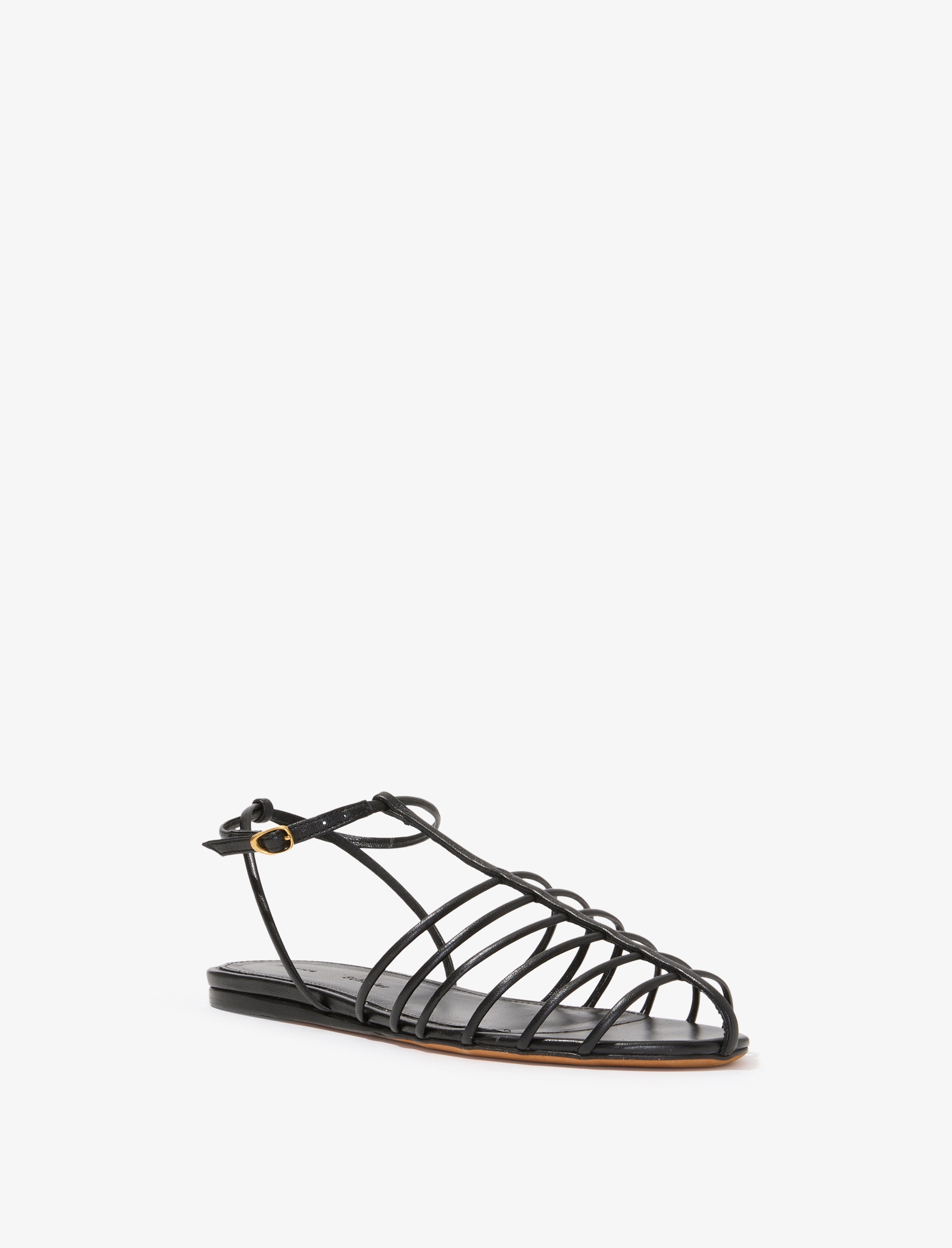 Tee Cage Flat Sandals - 2