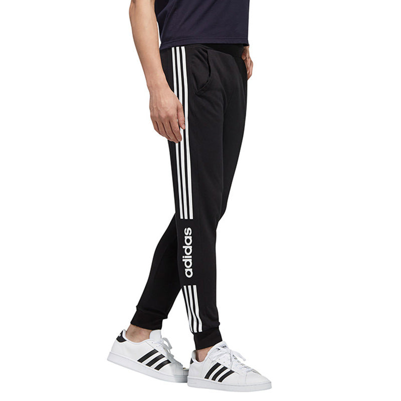 adidas neo Athleisure Casual Sports Training Running Long Pants Black FQ3265 - 4
