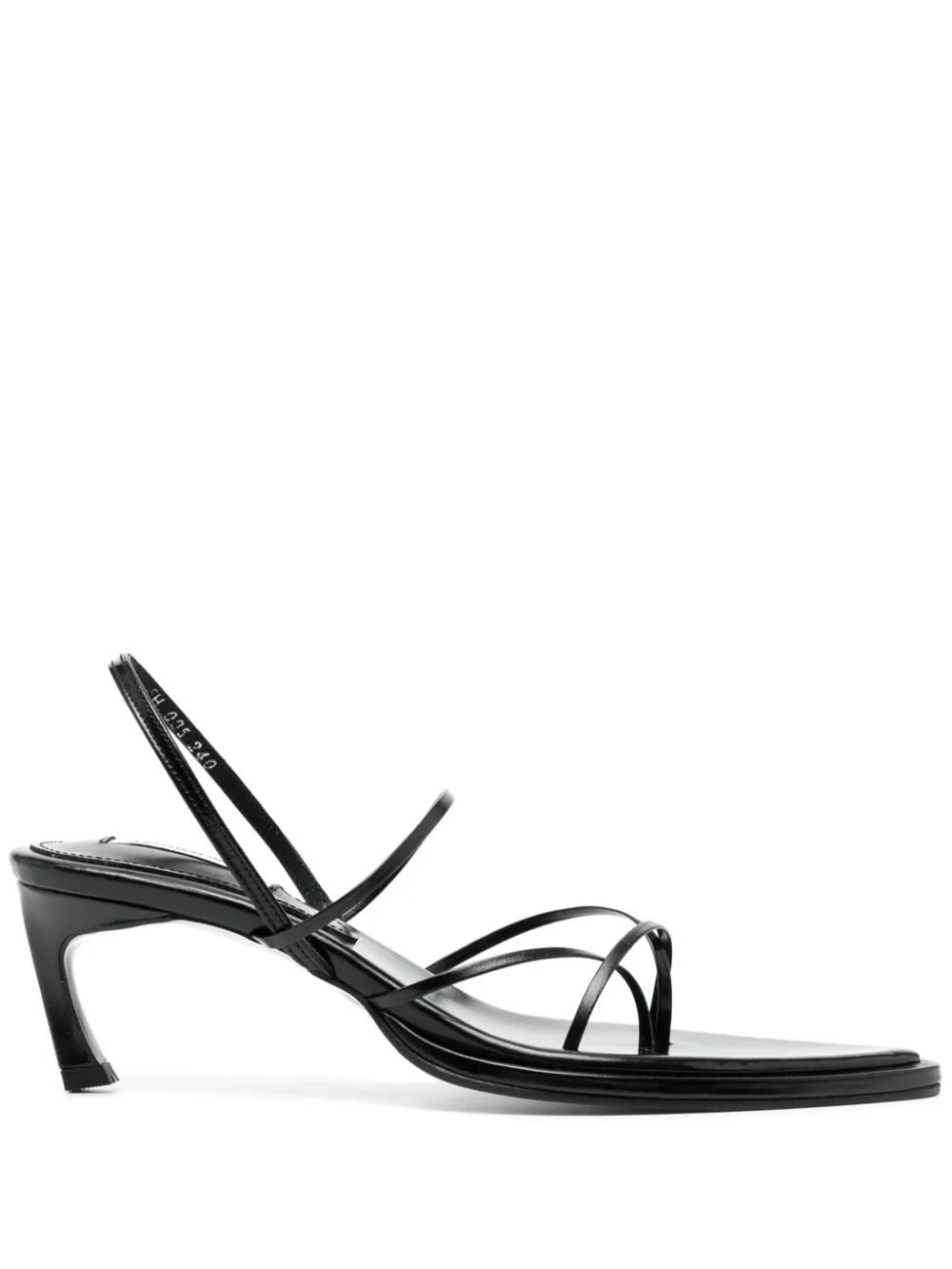 Garo 60mm leather slingback sandals - 1