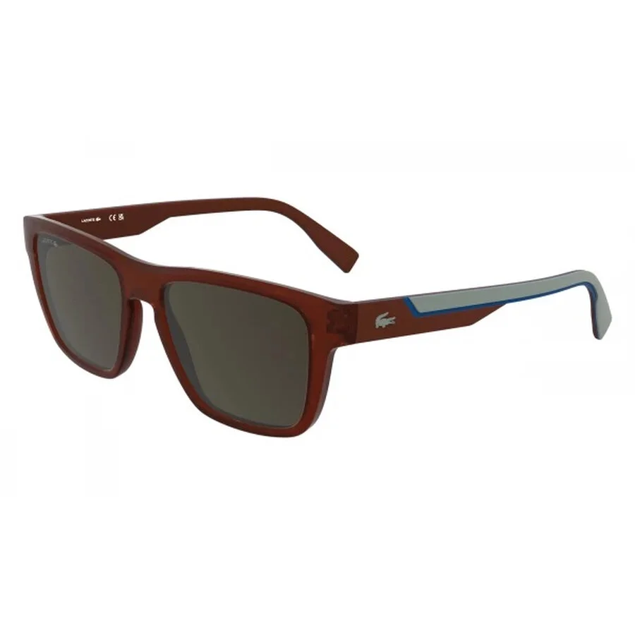 Lacoste Brown Square Men's Sunglasses L6058S 615 54 - 1