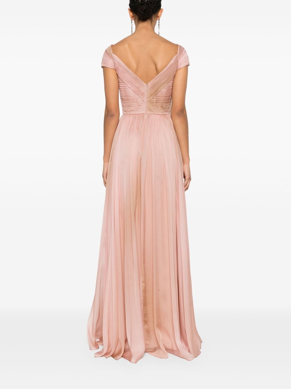 pleated gown - 4