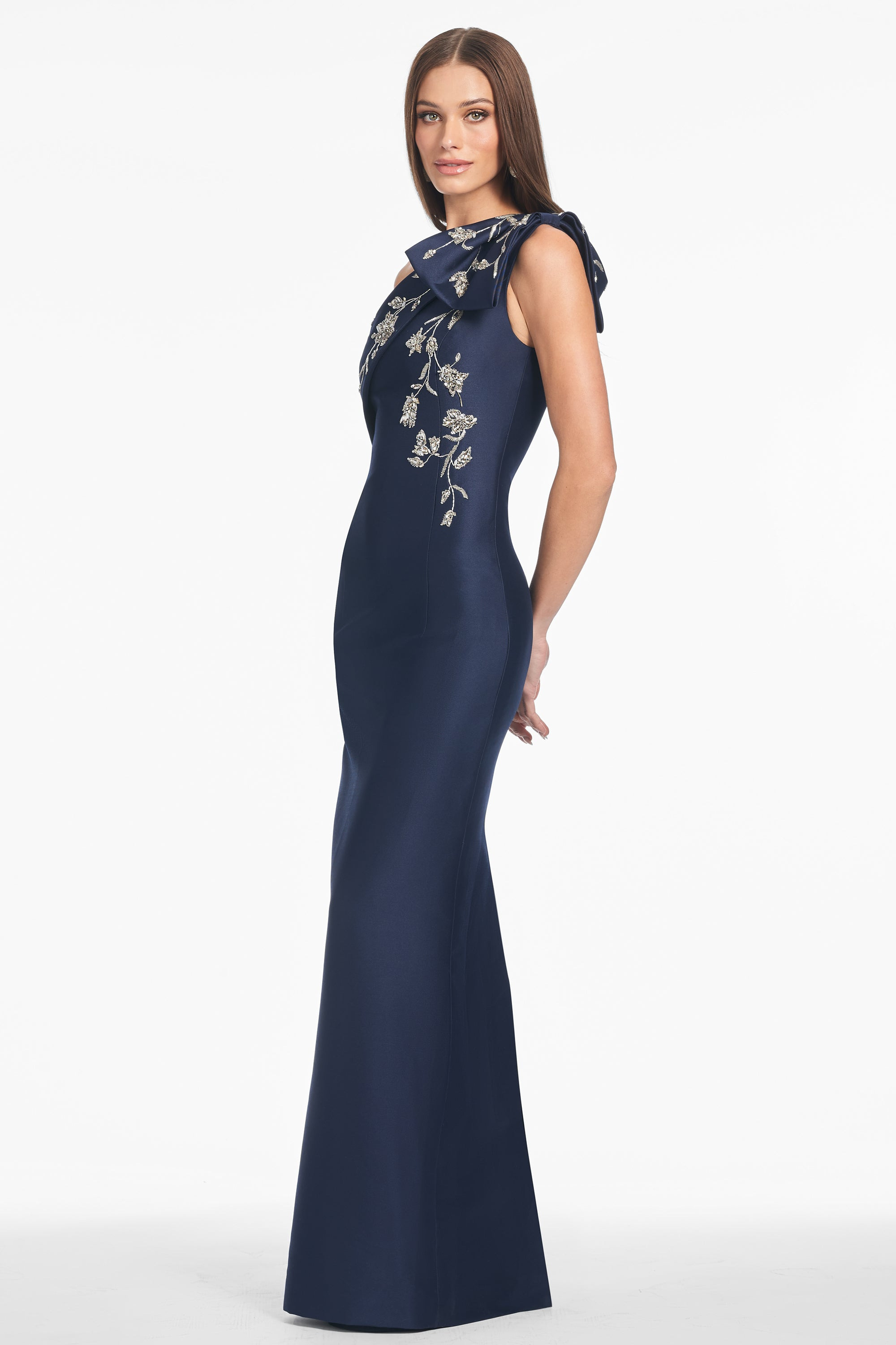 EMBELLISHED OLIVIA GOWN - NIGHT SKY - 4