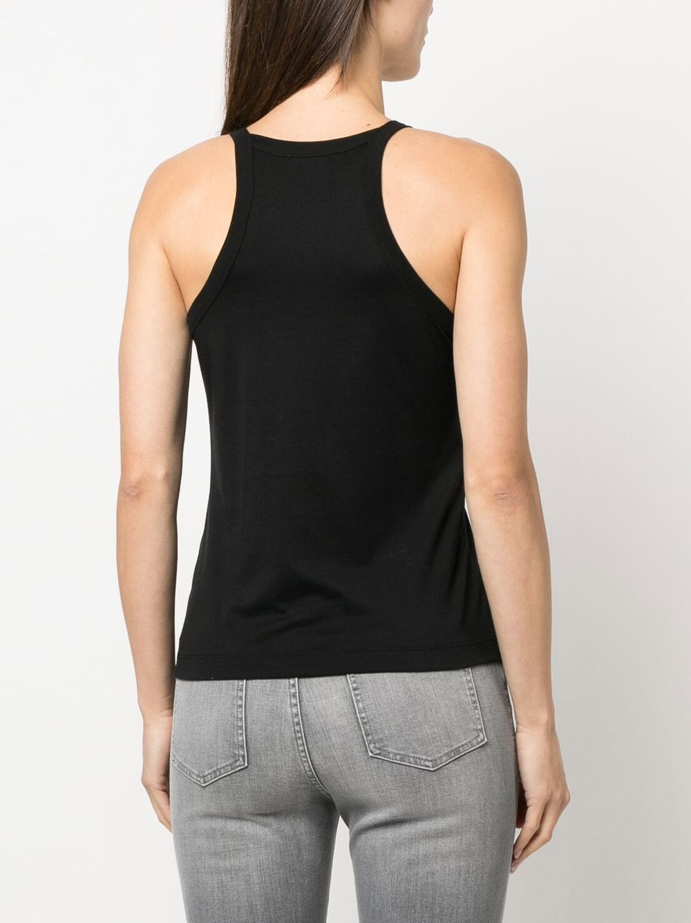 lyocell-cotton racerback tank top - 4