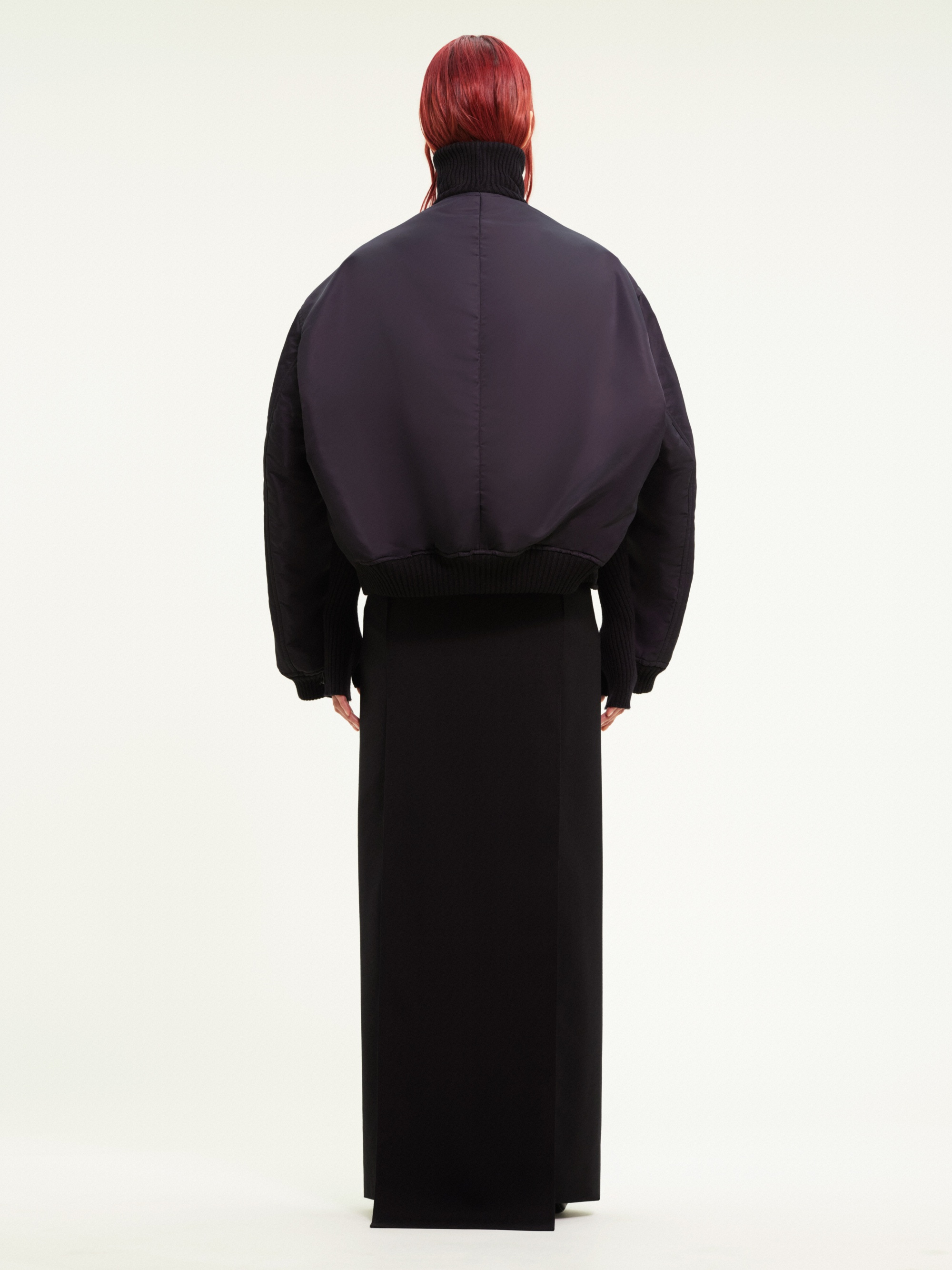COCOON EXTRA RIB BOMBER JACKET - 4
