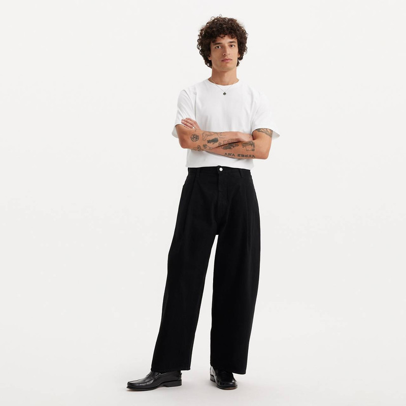 LEVI'S® MEN'S JAPANESE DENIM WIDE-LEG PLEAT JEANS 2