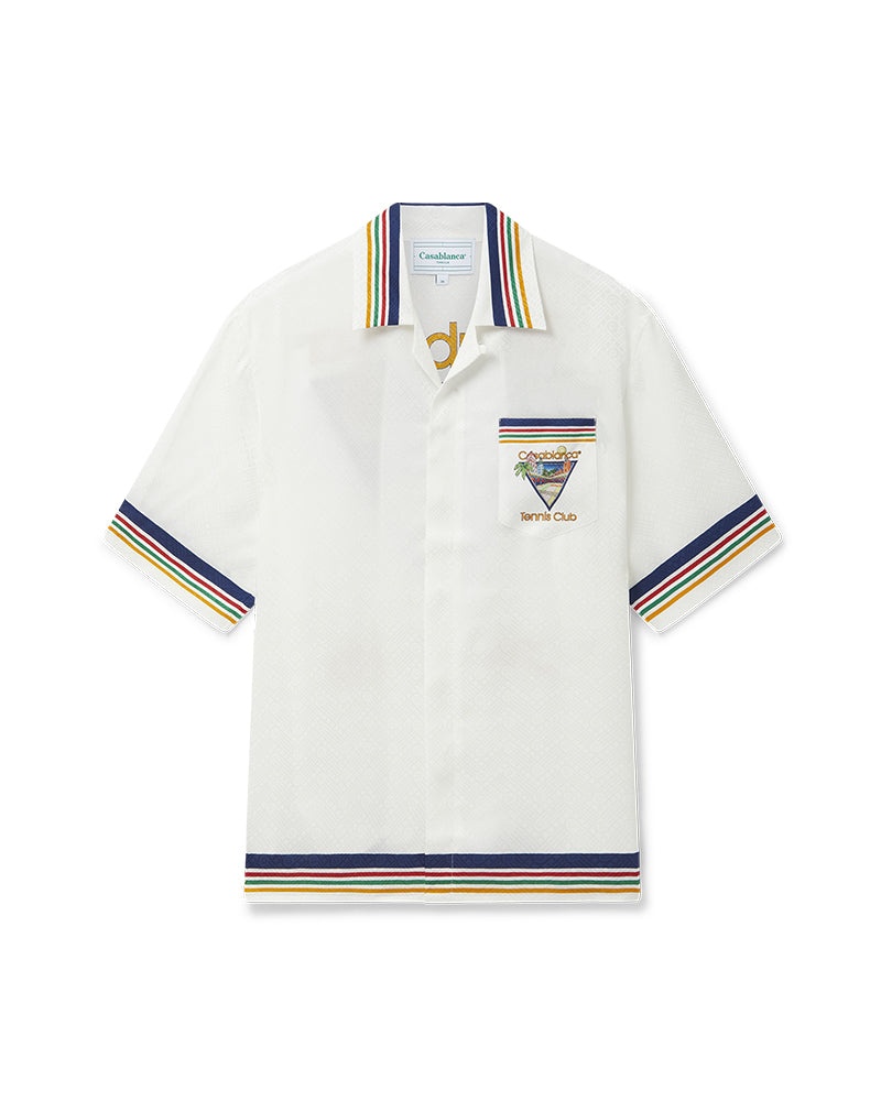 Tennis Club Icon Silk Shirt - 1
