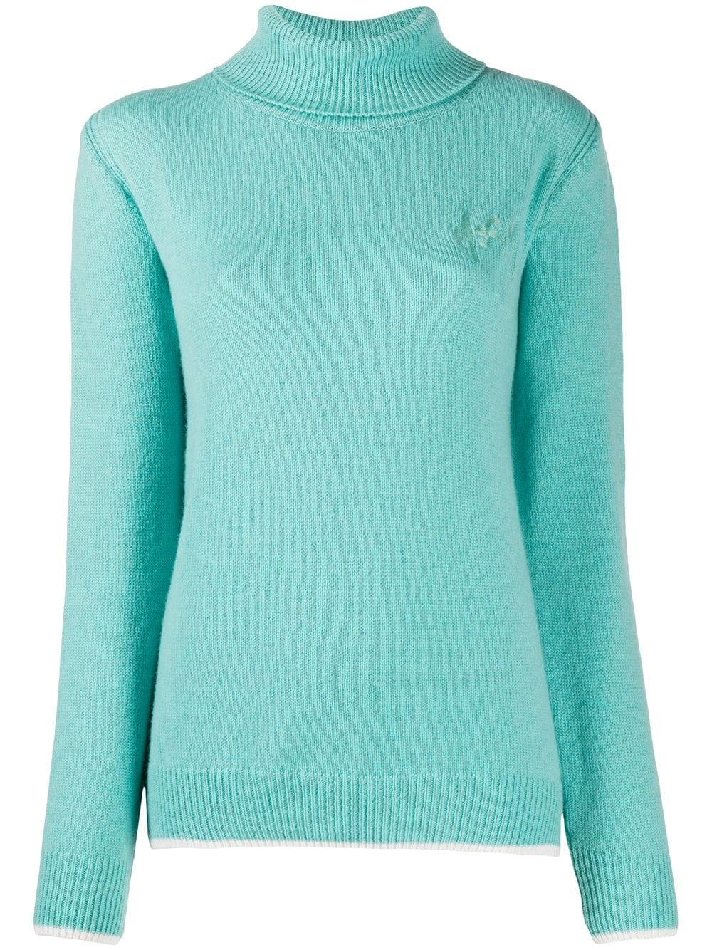 embroidered logo jumper - 1