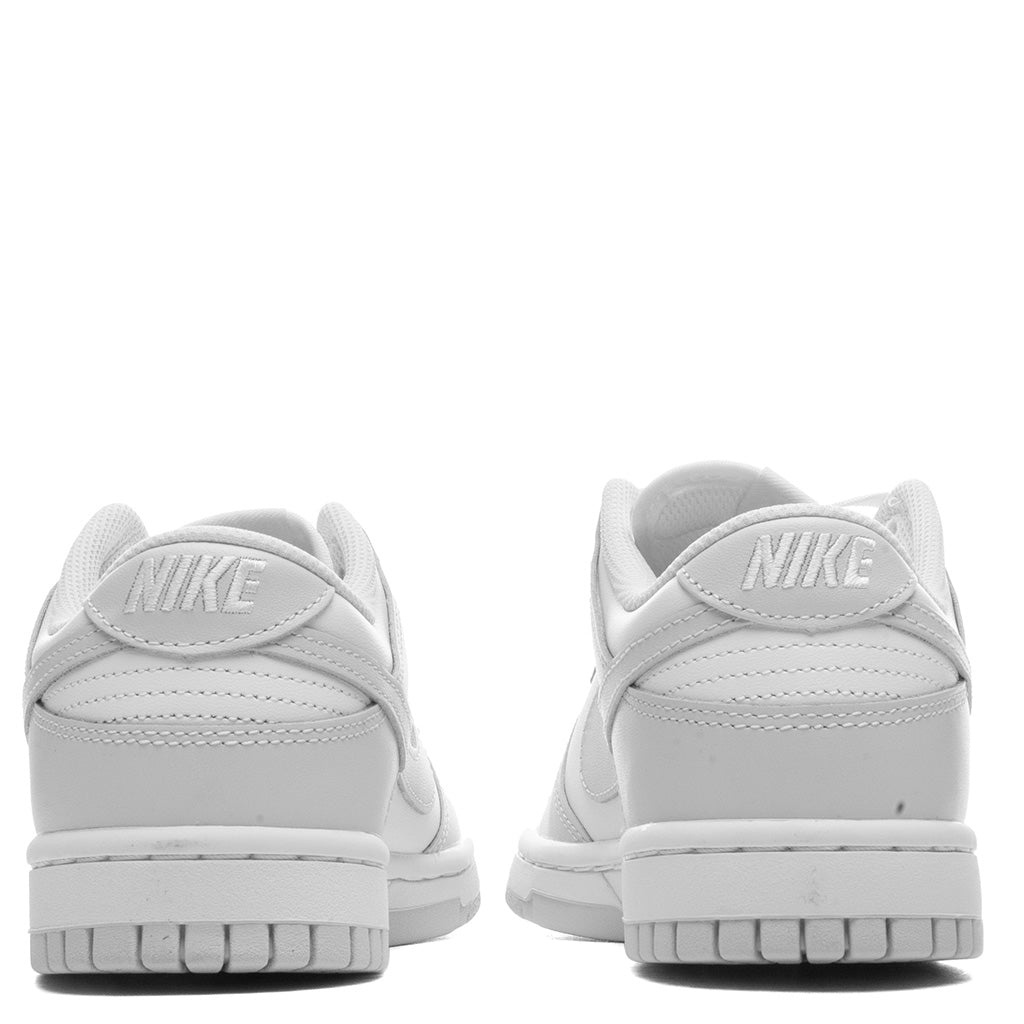 WOMEN'S DUNK LOW - WHITE/PHOTON DUST - 4