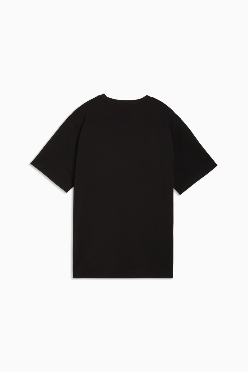 House of Graphics Women's Kitty Sticker Relaxed Tee 2