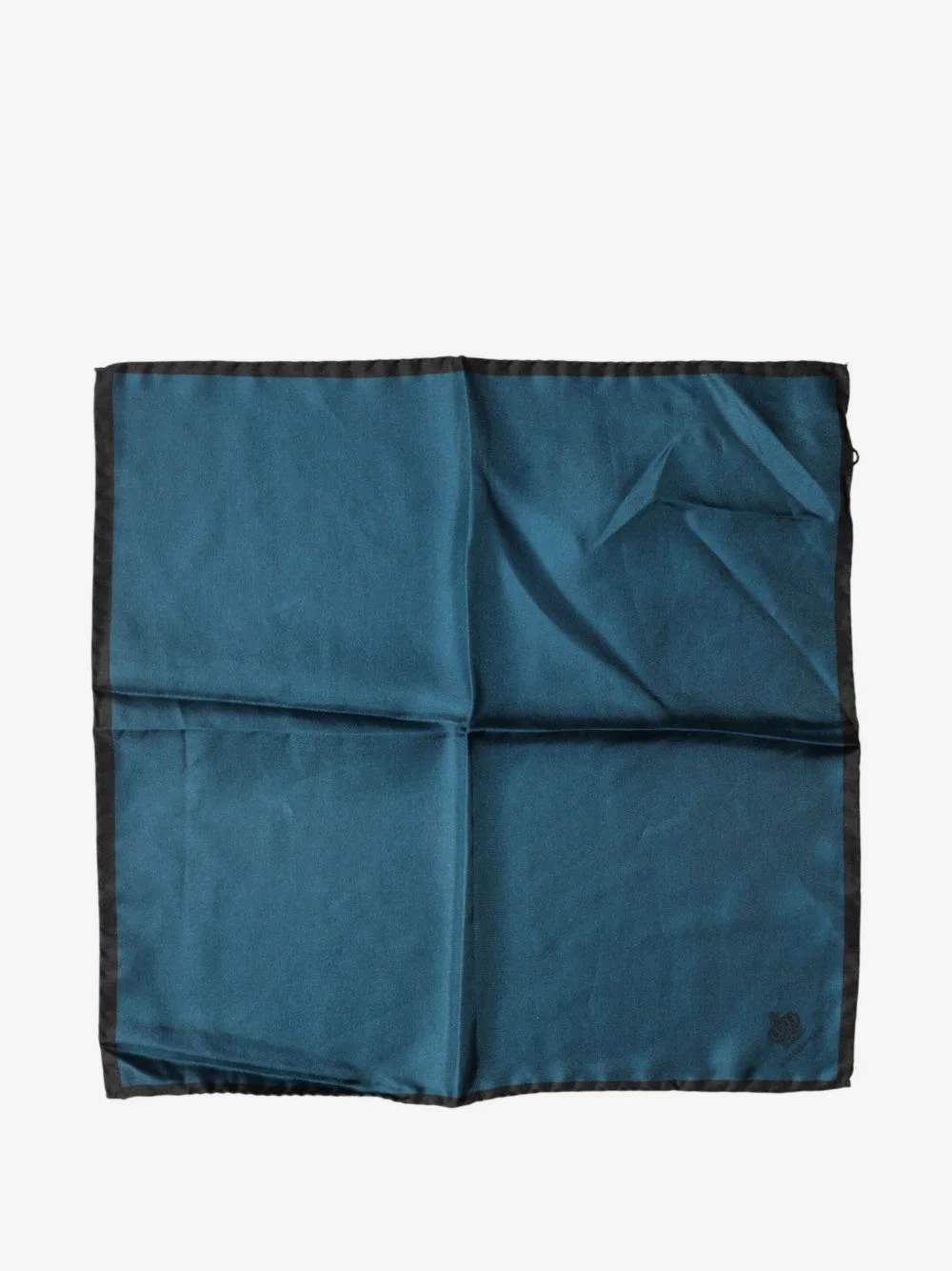 logo-print silk scarves - 1