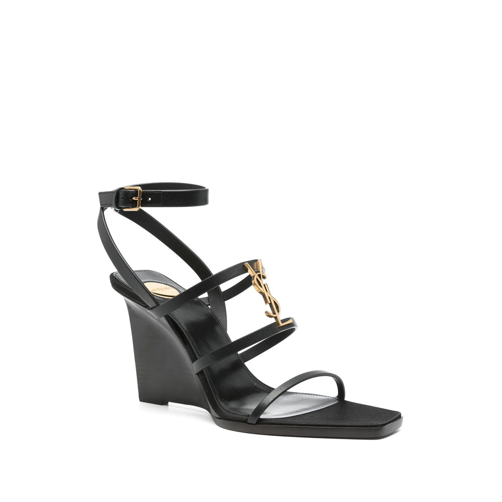 Saint Laurent Black Sandals Women - 2