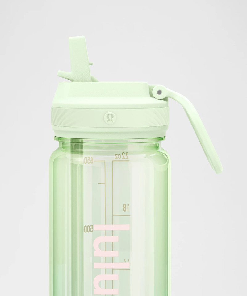 Back to Life Clear Bottle 24oz *Straw Lid 3