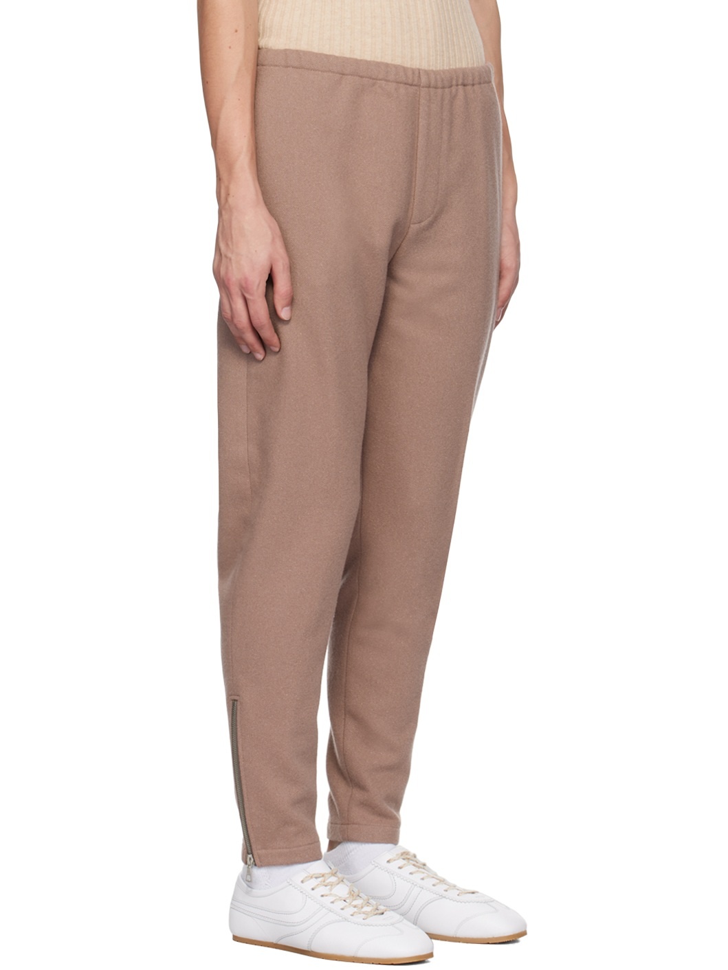 Pink Drawstring Trousers - 2