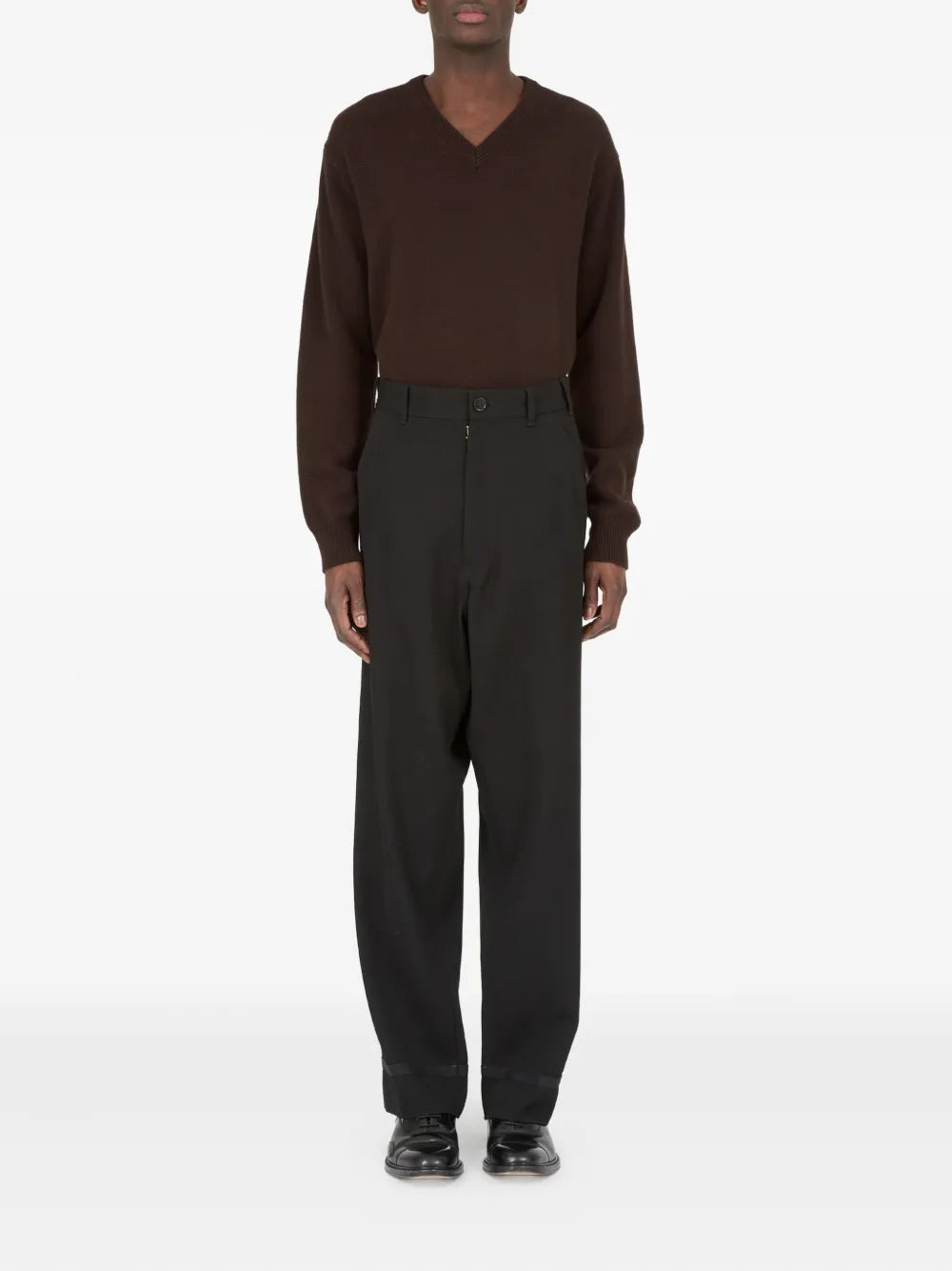 Maison Margiela Men High-Waisted Tailored Trousers - 2