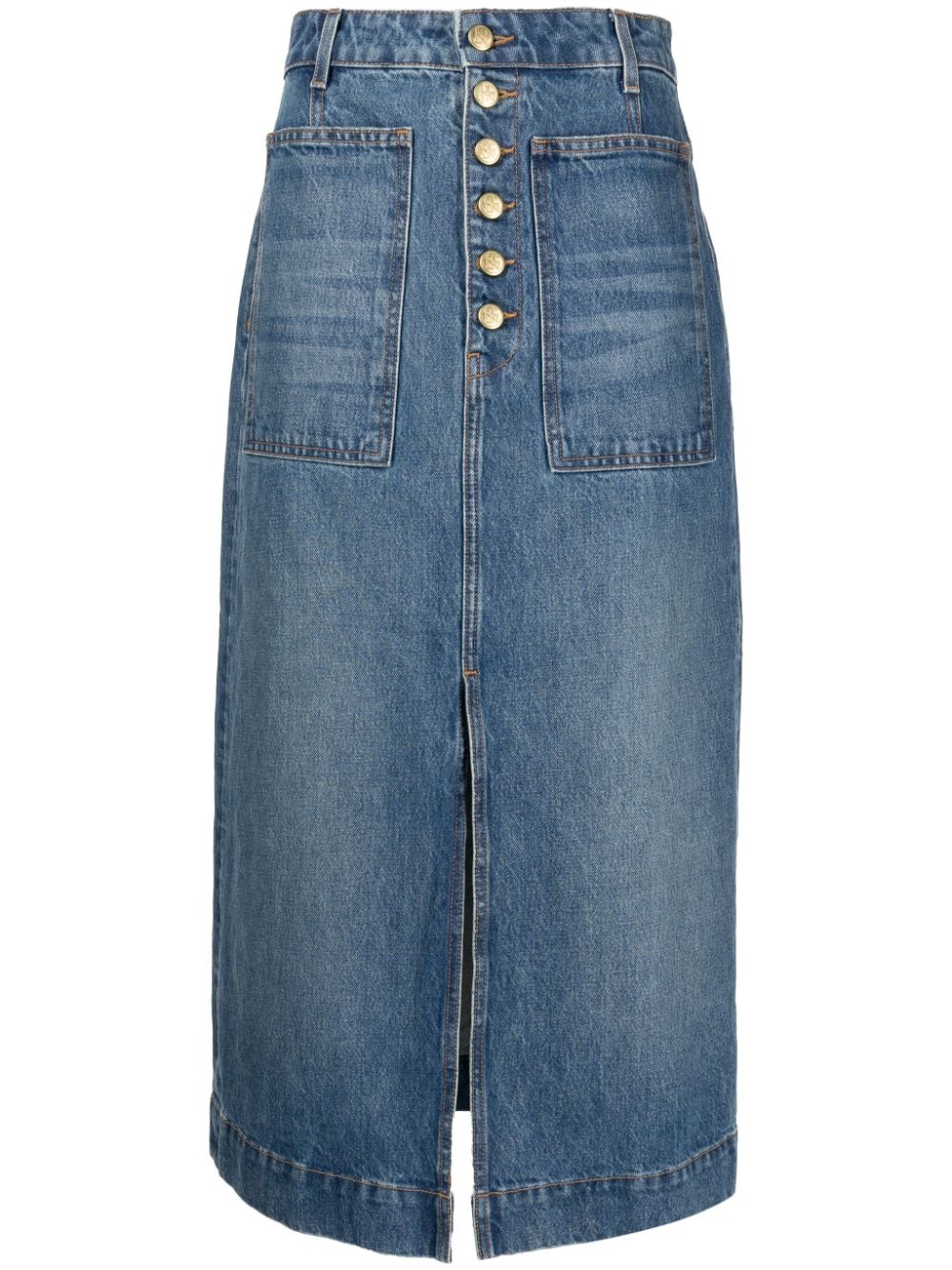 The Bea denim midi skirt - 1